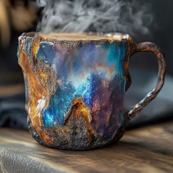 Mineral Glass Coffee Mugs