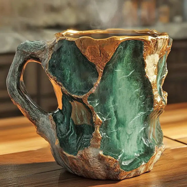Mineral Glass Coffee Mugs